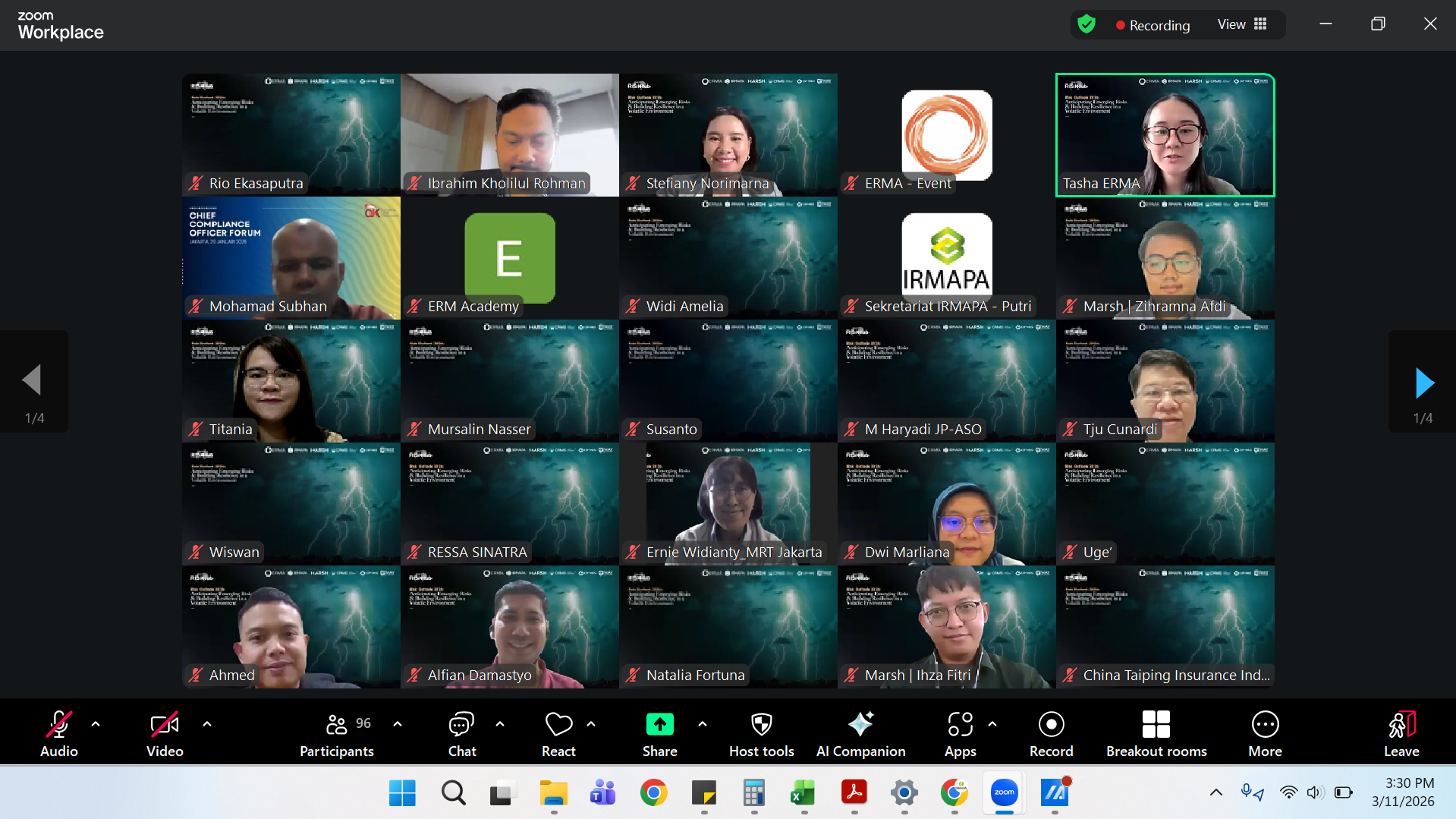 Press Release Webinar RISKHub “Anticipating Emerging Risks and Building Resilience in A Volatile Environment”