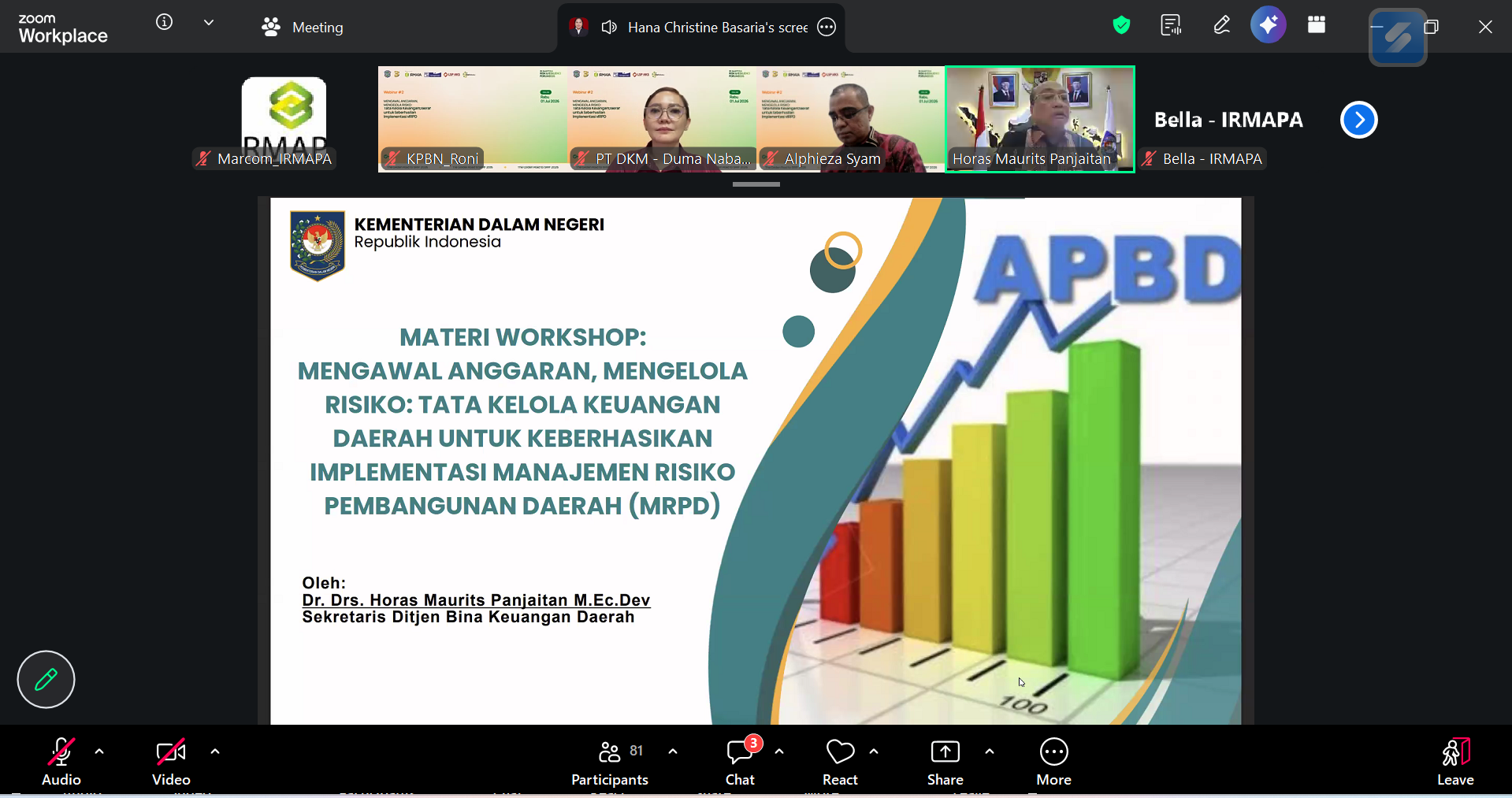 Press Release Webinar #2 The Golden Road Menuju SRRF 2026: “Mengawal Anggaran, Mengelola Risiko: Tata Kelola Keuangan Daerah untuk Keberhasilan Implementasi MRPD”