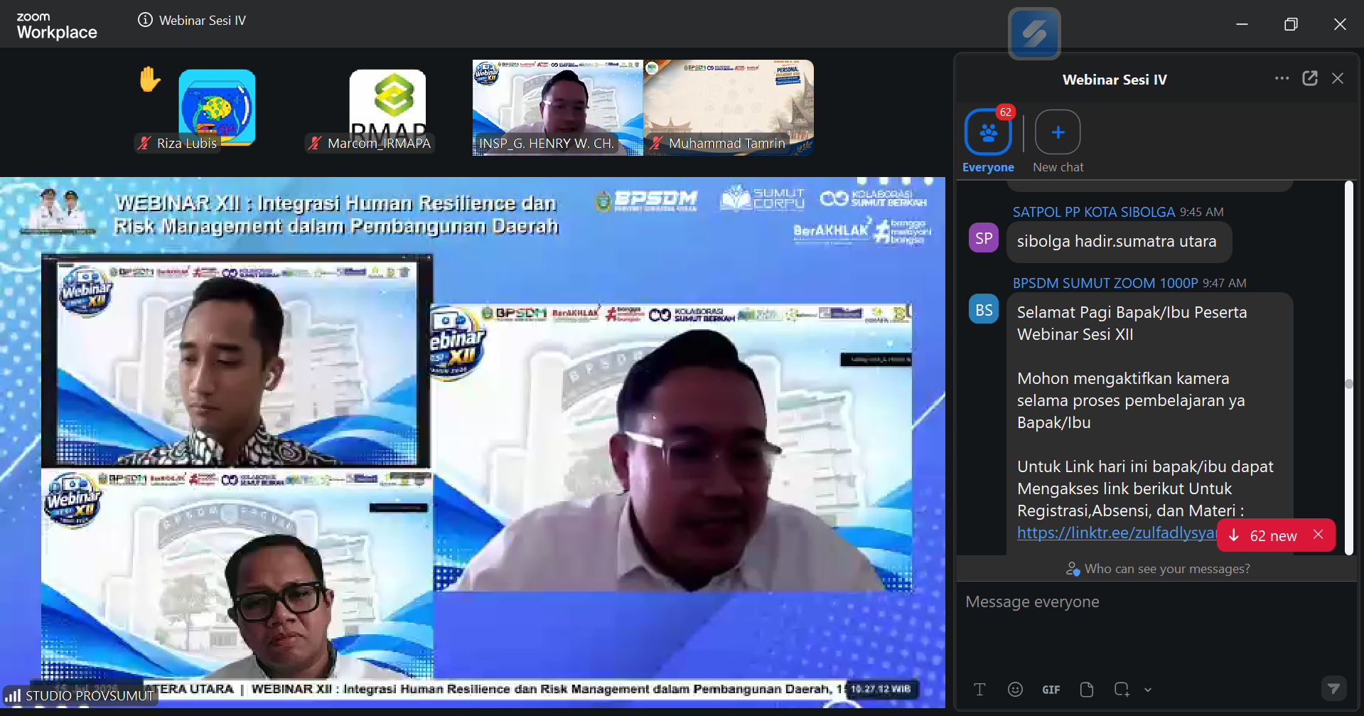Press Release Webinar #3 The Golden Road Menuju SRRF 2026: “Sinergi Strategis: Mengintegrasikan Resiliensi Manusia dan Tata Kelola Risiko Pembangunan Daerah”